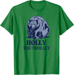 Alaska Wild Animals Nature of Fat Wild Bear Week Holly T-Shirt - T-Shirt | Irish Green