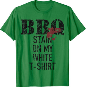 Barbecue stain on my white T-Shirt - T-Shirt | Irish Green