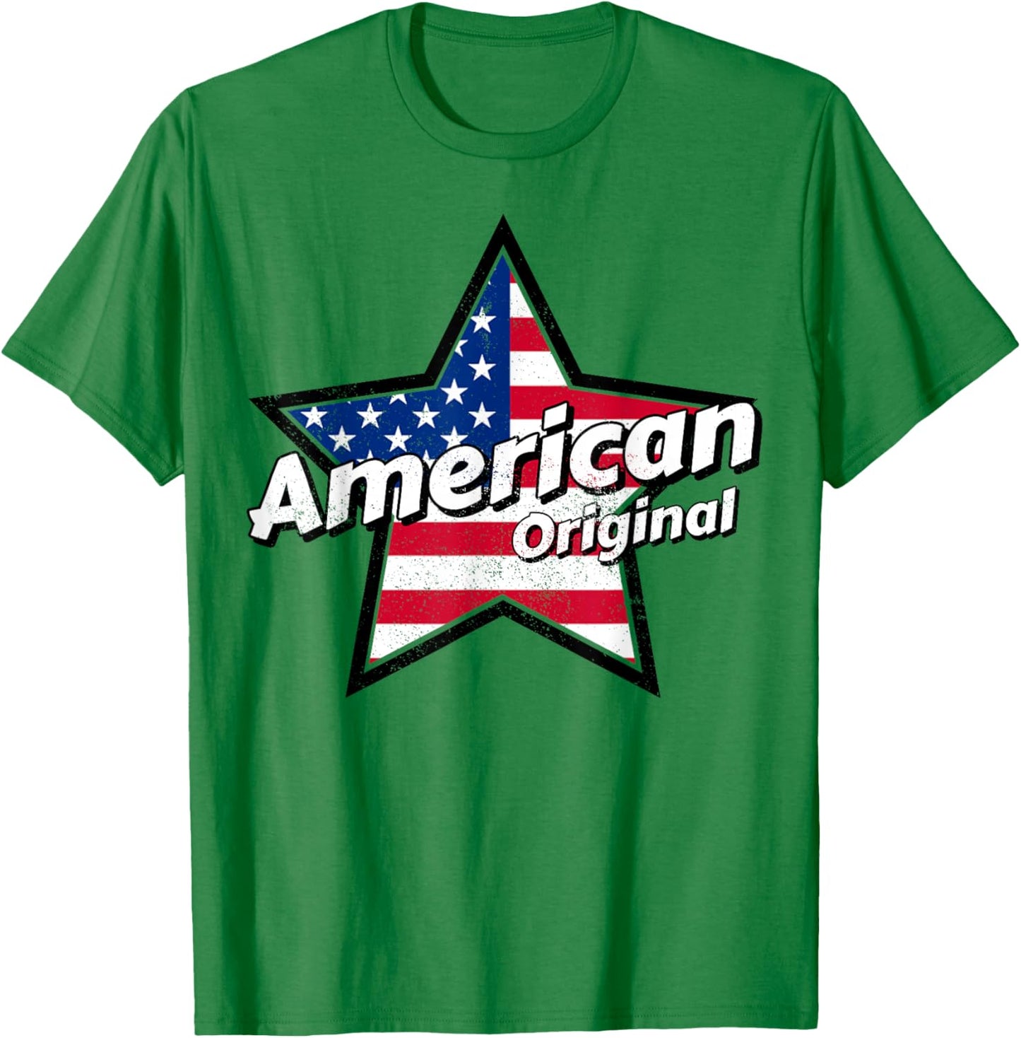 American Original Amerika Flagge Shirt | Stolze Damen Amerikanische T-Shirt - T-Shirt | Irish Green