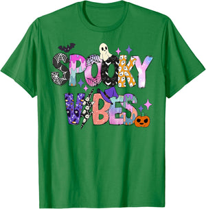 Spooky vibes halloween T-Shirt - T-Shirt | Irish Green