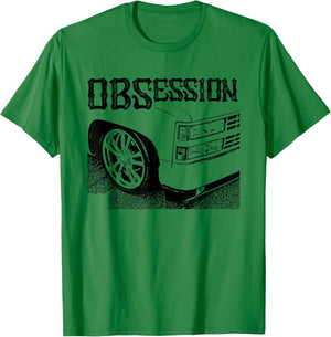 OBS Single Cab Truck Old Body Style Retro Vintage CK Truck T-Shirt - T-Shirt | Irish Green