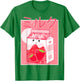 Pink Strawberry Milk Shake Kawaii pastel Goth Japanese 90's T-Shirt - T-Shirt | Irish Green