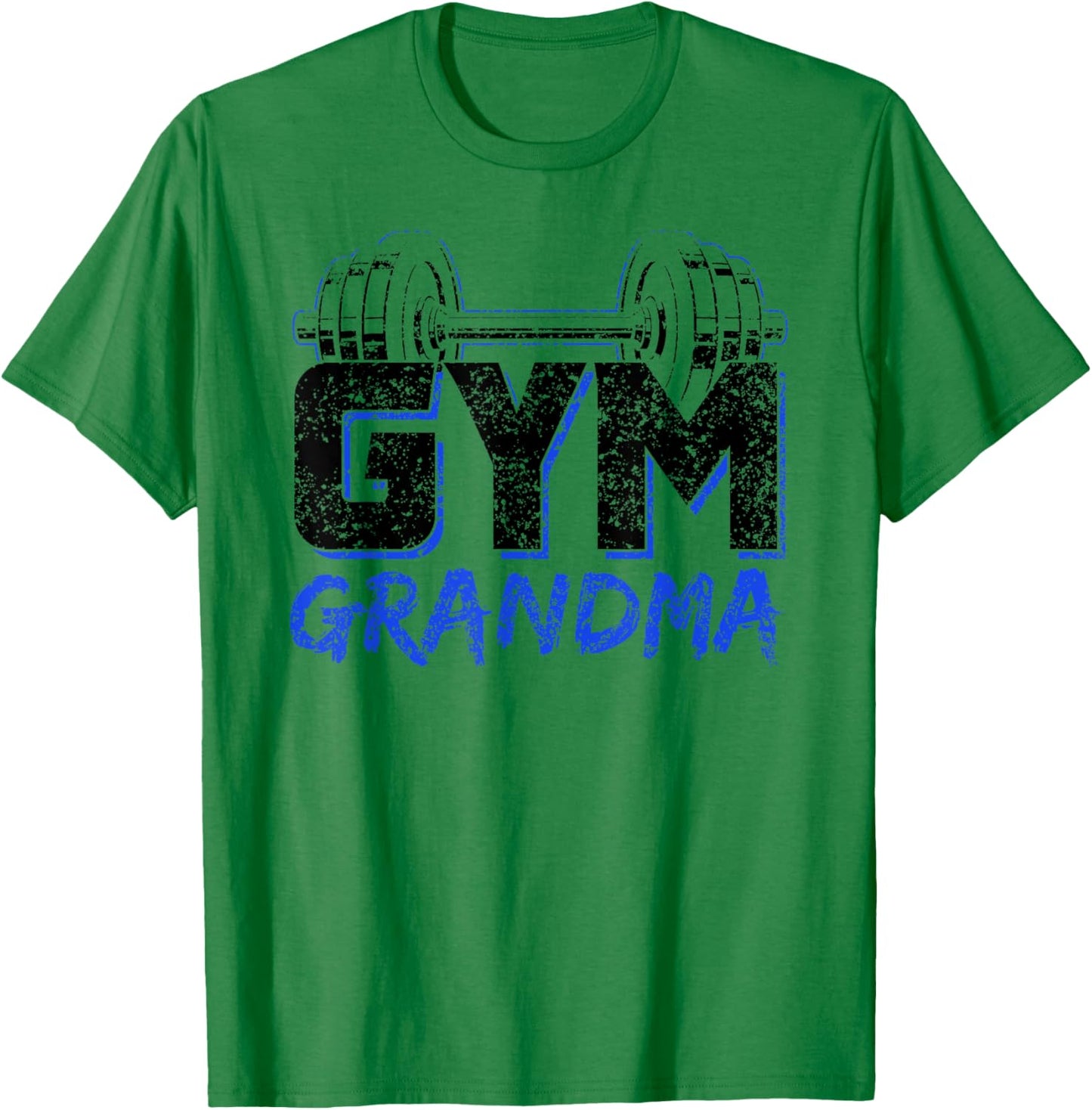 Gym Grandma Weightlifting Training Fitness Workout T-Shirt - T-Shirt | Irish Green