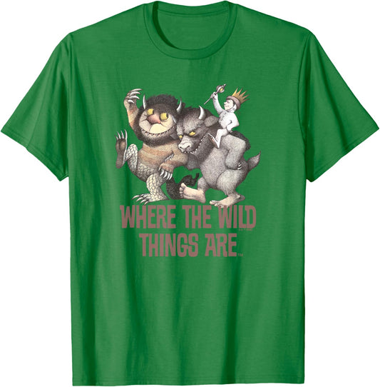 Where the Wild Things Are Max and Wild Thing T-Shirt - T-Shirt | Irish Green