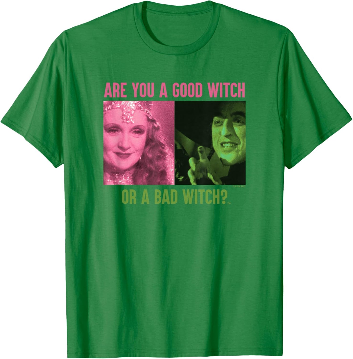 The Wizard of Oz Good Witch or Bad Witch T-Shirt - T-Shirt | Irish Green