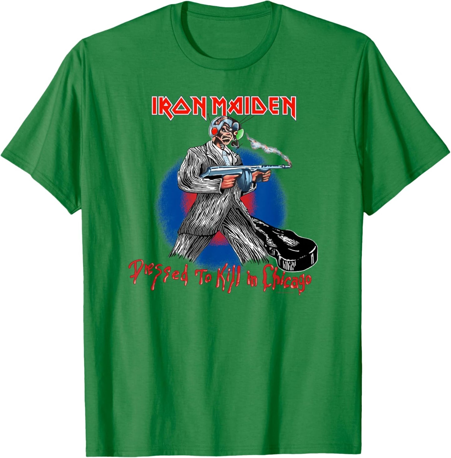 Iron Maiden - Chicago Mutants T-Shirt - T-Shirt | Irish Green