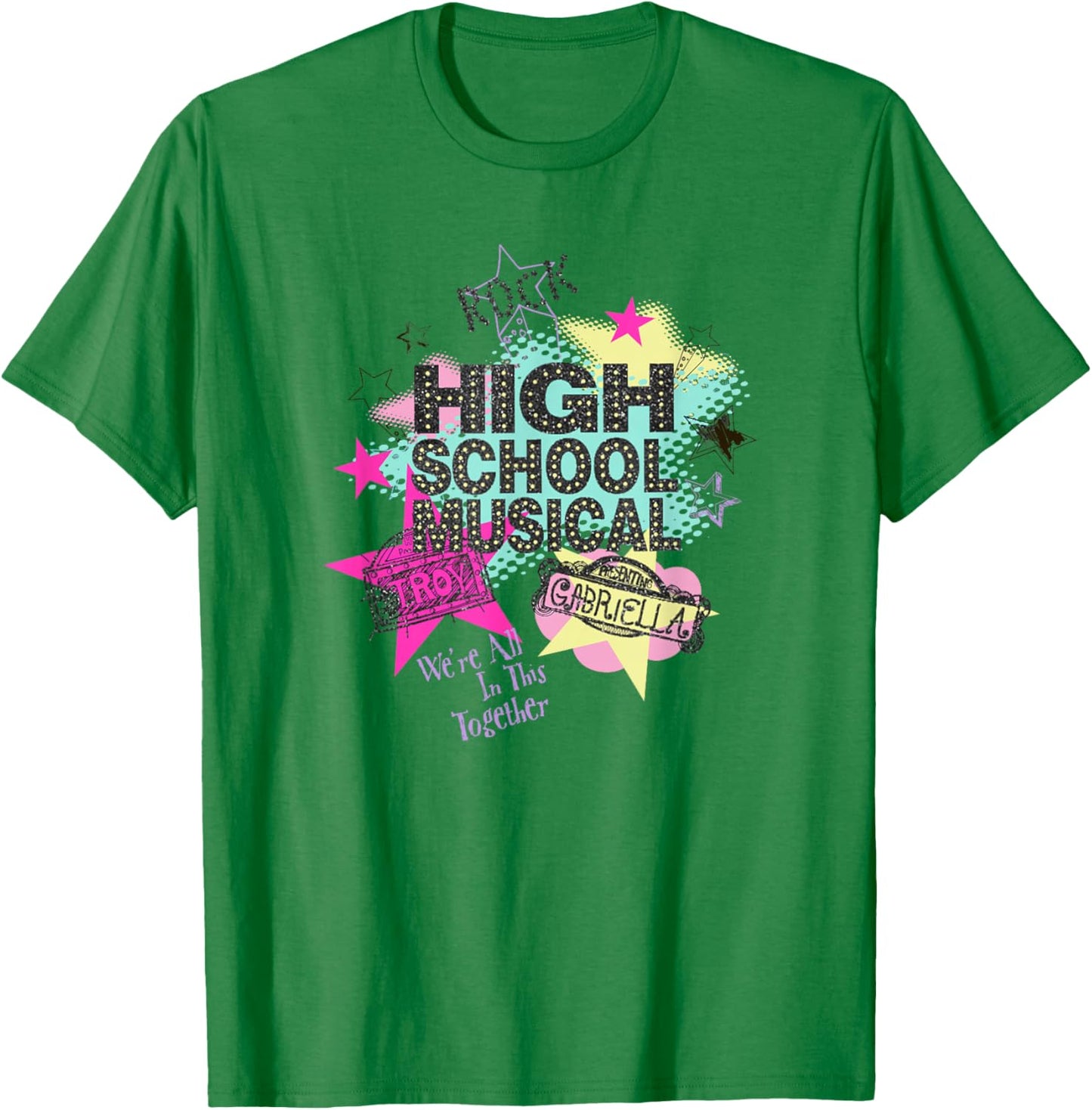 Disney High School Musical The Series All in This Together T-Shirt - T-Shirt | Irish Green