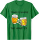 Foam is Where the Heart Is T-Shirt - T-Shirt | Irish Green