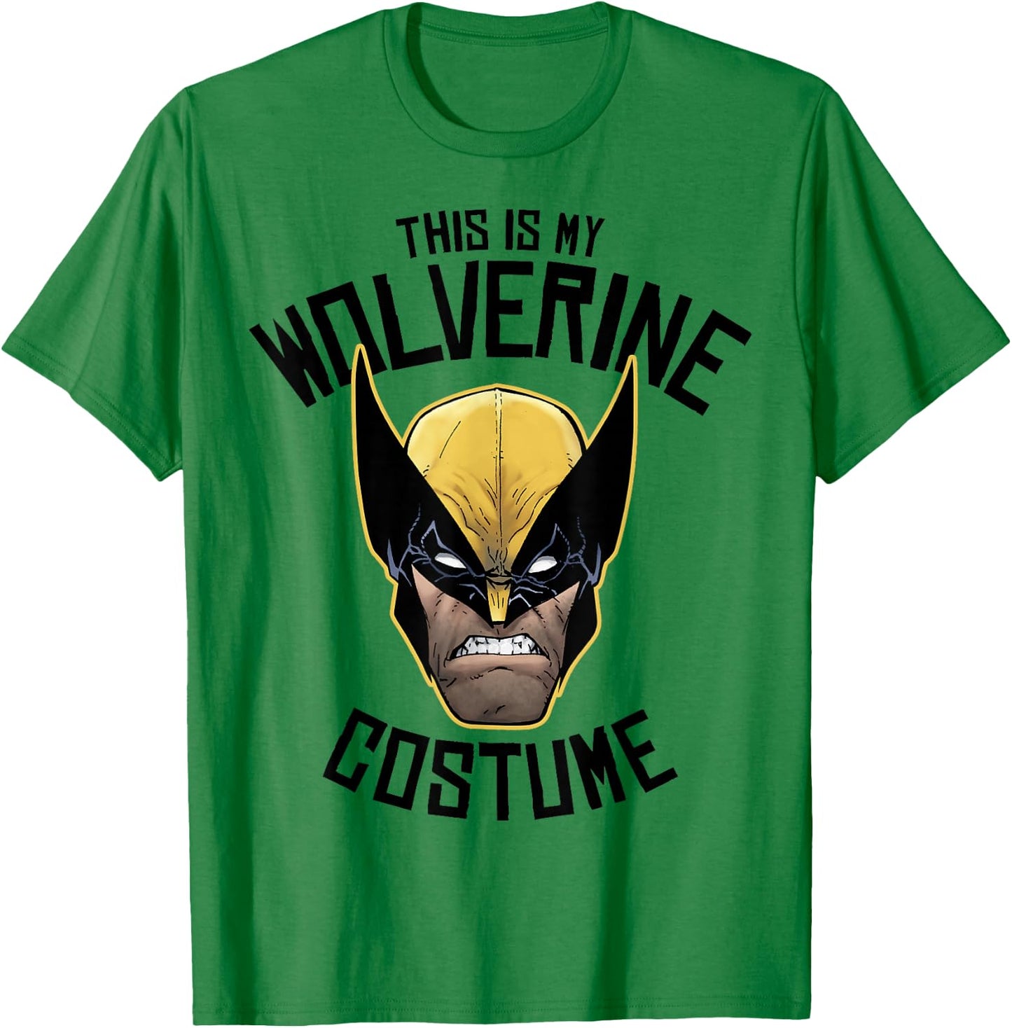 Marvel This is My Wolverine Costume Halloween T-Shirt - T-Shirt | Irish Green