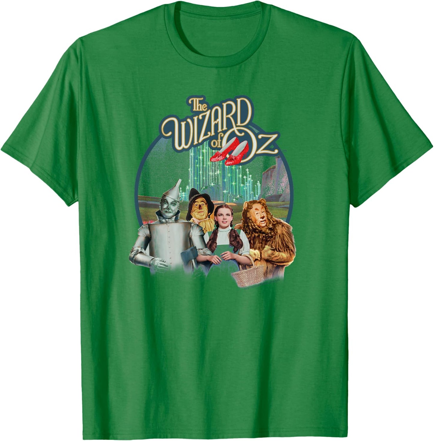 Wizard of Oz were Off to See Wizard T-Shirt - T-Shirt | Irish Green