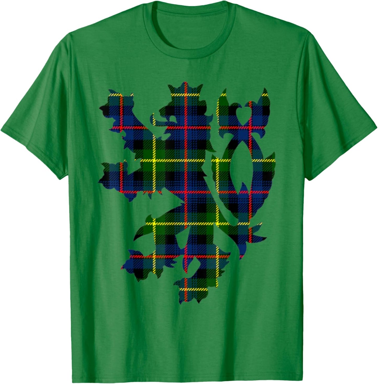 Clan Farquharson Tartan Scottish Family Name Scotland Pride T-Shirt - T-Shirt | Irish Green