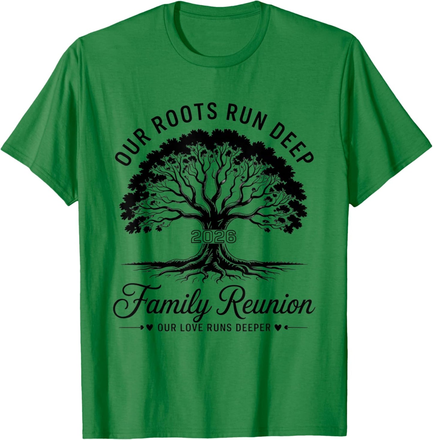 Making Memories Family Matching Group Family Reunion 2026 T-Shirt - T-Shirt | Irish Green