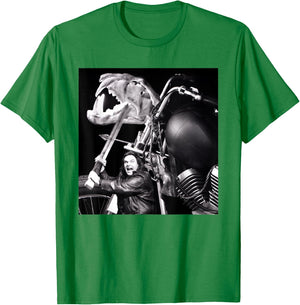 Meatloaf Bad Attitude Tour 1985 By Simon Fowler T-Shirt - T-Shirt | Irish Green