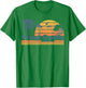 Orange County California Vacation Cute Cali 70s Retro Beach T-Shirt - T-Shirt | Irish Green