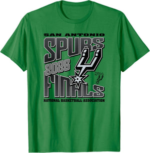NBA 2026 Finals San Antonio Spurs Let's Go T-Shirt - T-Shirt | Irish Green