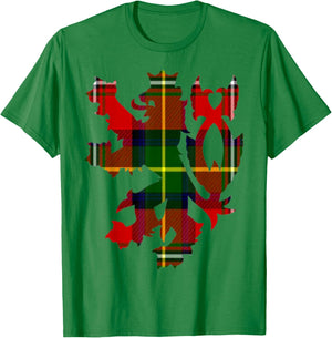 Clan Boyd Tartan Scottish Family Name Scotland Pride T-Shirt - T-Shirt | Irish Green
