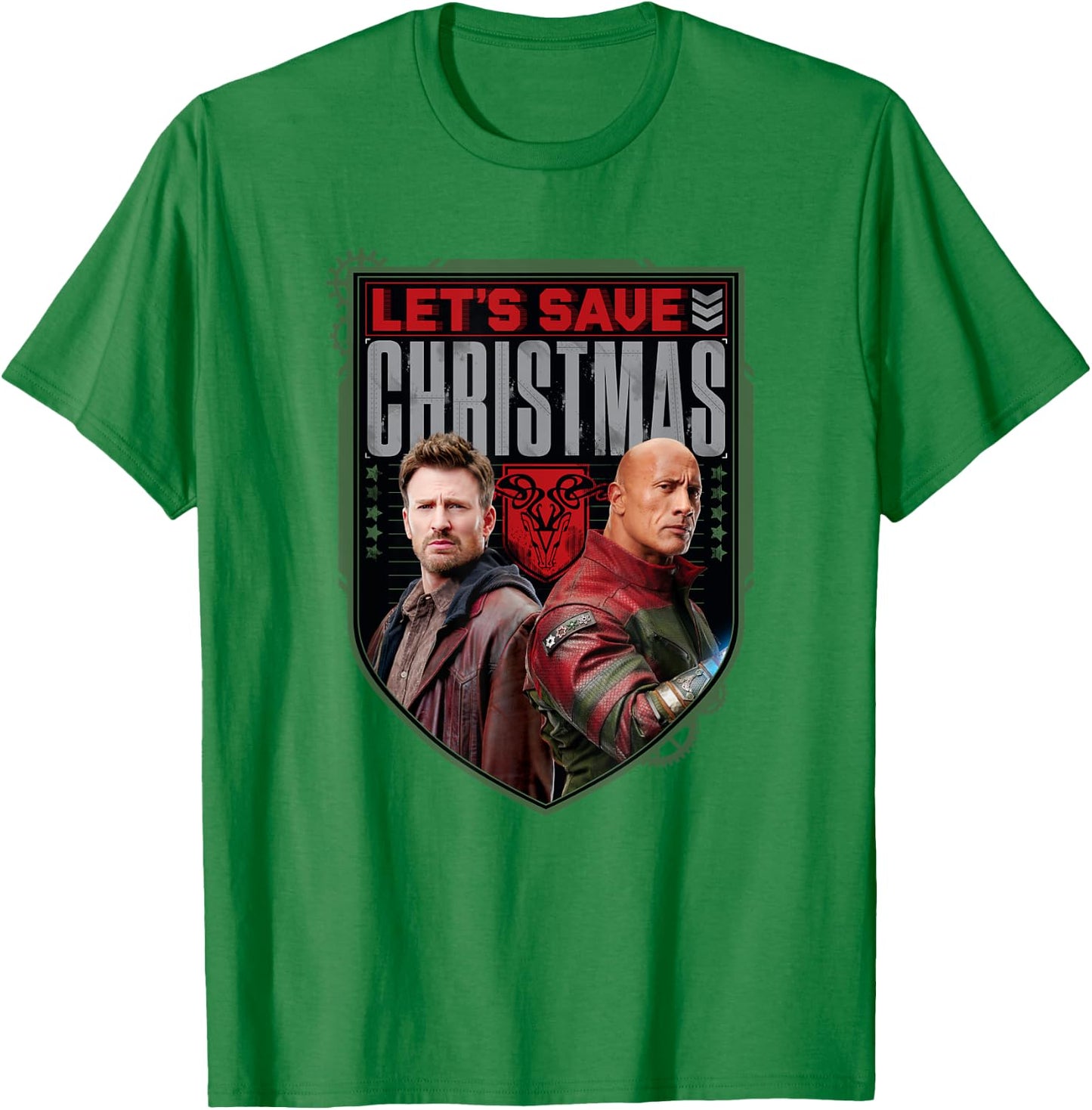 Red One - Let's Save Christmas T-Shirt - T-Shirt | Irish Green