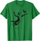 Cat Playing Volleyball Kitten Volleyball Player Vintage T-Shirt - T-Shirt | Irish Green