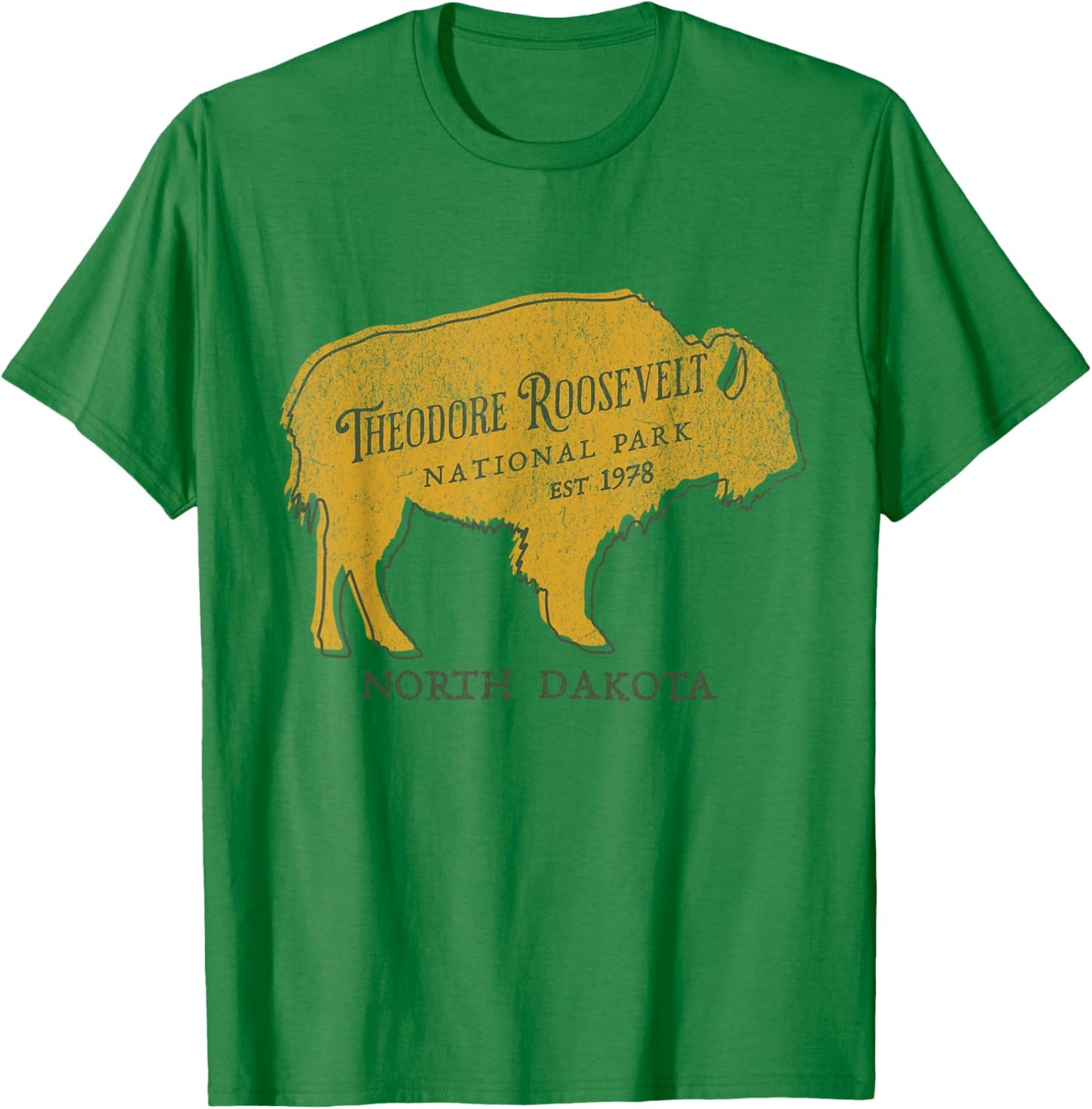 Theodore Roosevelt National Park T-Shirt - T-Shirt | Irish Green