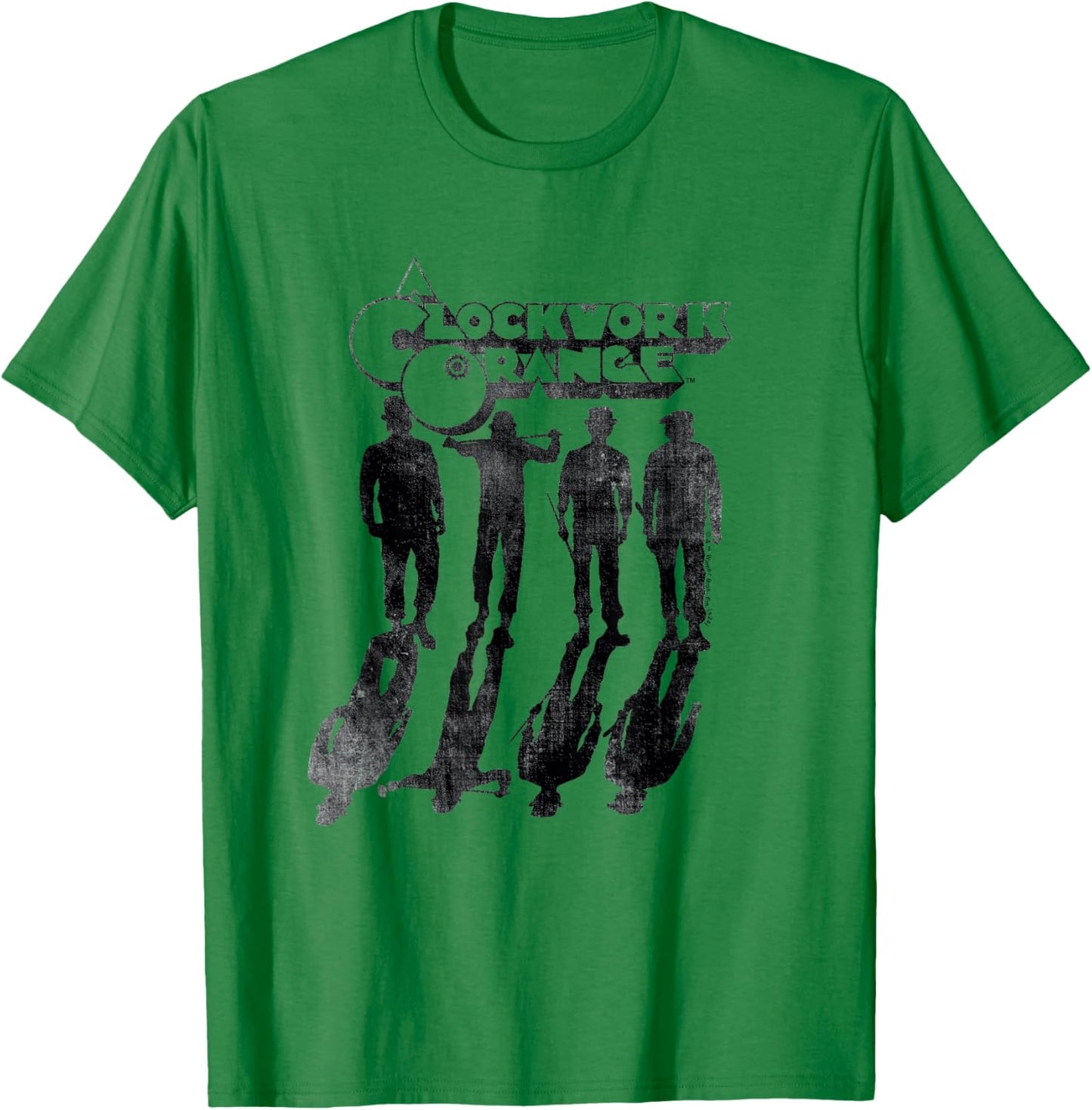 A Clockwork Orange Silhouette Gang T-Shirt - T-Shirt | Irish Green
