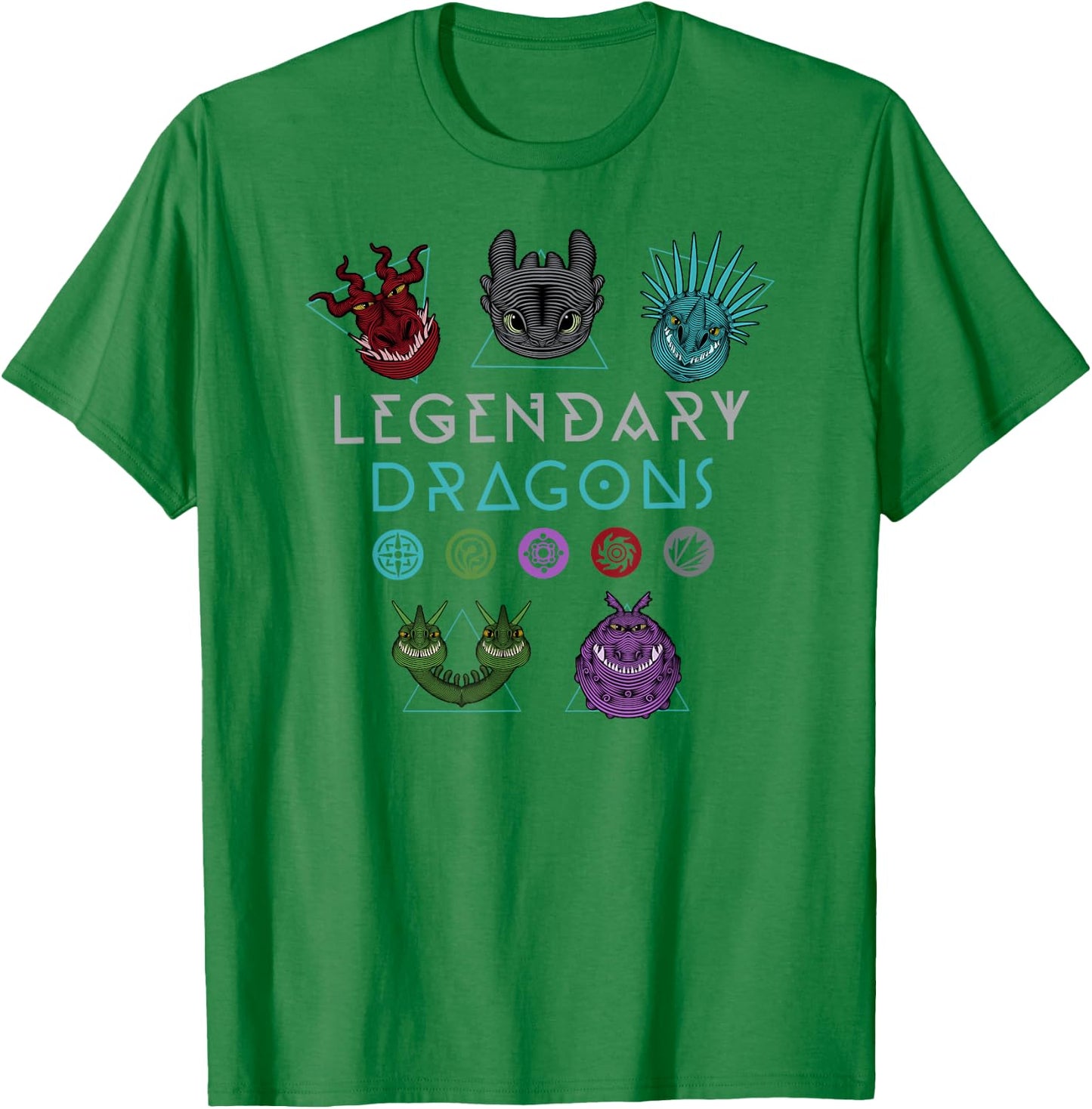 How to Train Your Dragon 3 Hidden World Legendary T-Shirt - T-Shirt | Irish Green