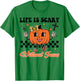 Christian Halloween Life Is Scary Without Jesus Girl Toddler T-Shirt - T-Shirt | Irish Green