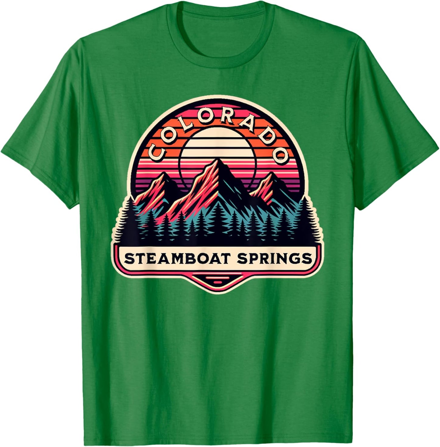 Steamboat Springs T-Shirt - T-Shirt | Irish Green