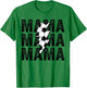 Soccer Mama Distressed Lightning Bolt Mom T-Shirt - T-Shirt | Irish Green