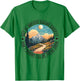 Out of Breath Hiking Society Women Hiker Nature Love T-Shirt - T-Shirt | Irish Green