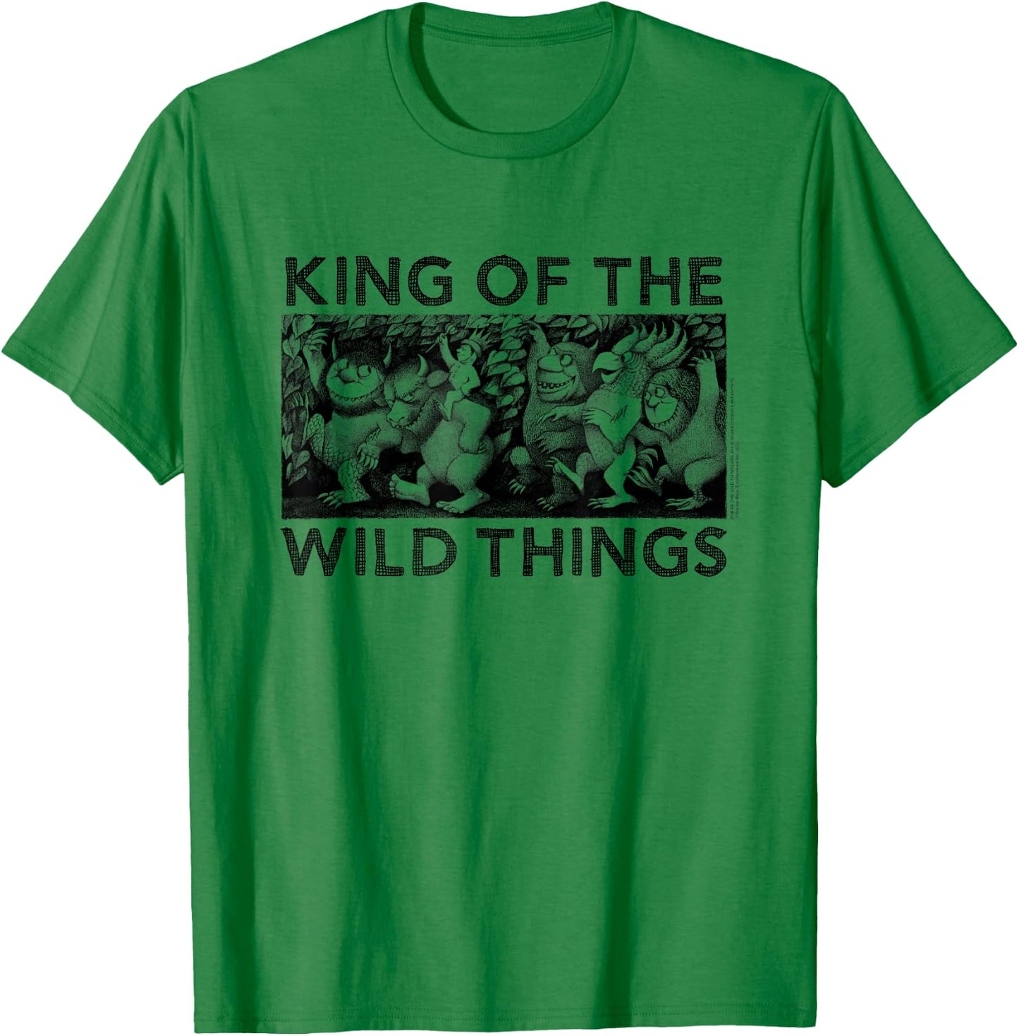 Where the Wild Things Are King of the Wild Things T-Shirt - T-Shirt | Irish Green