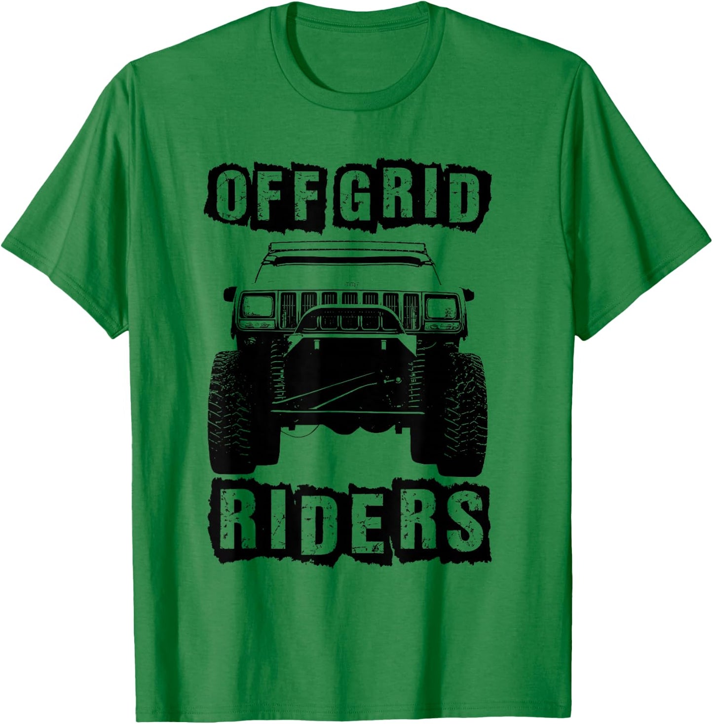 Off road rock crawling XJ T-Shirt - T-Shirt | Irish Green