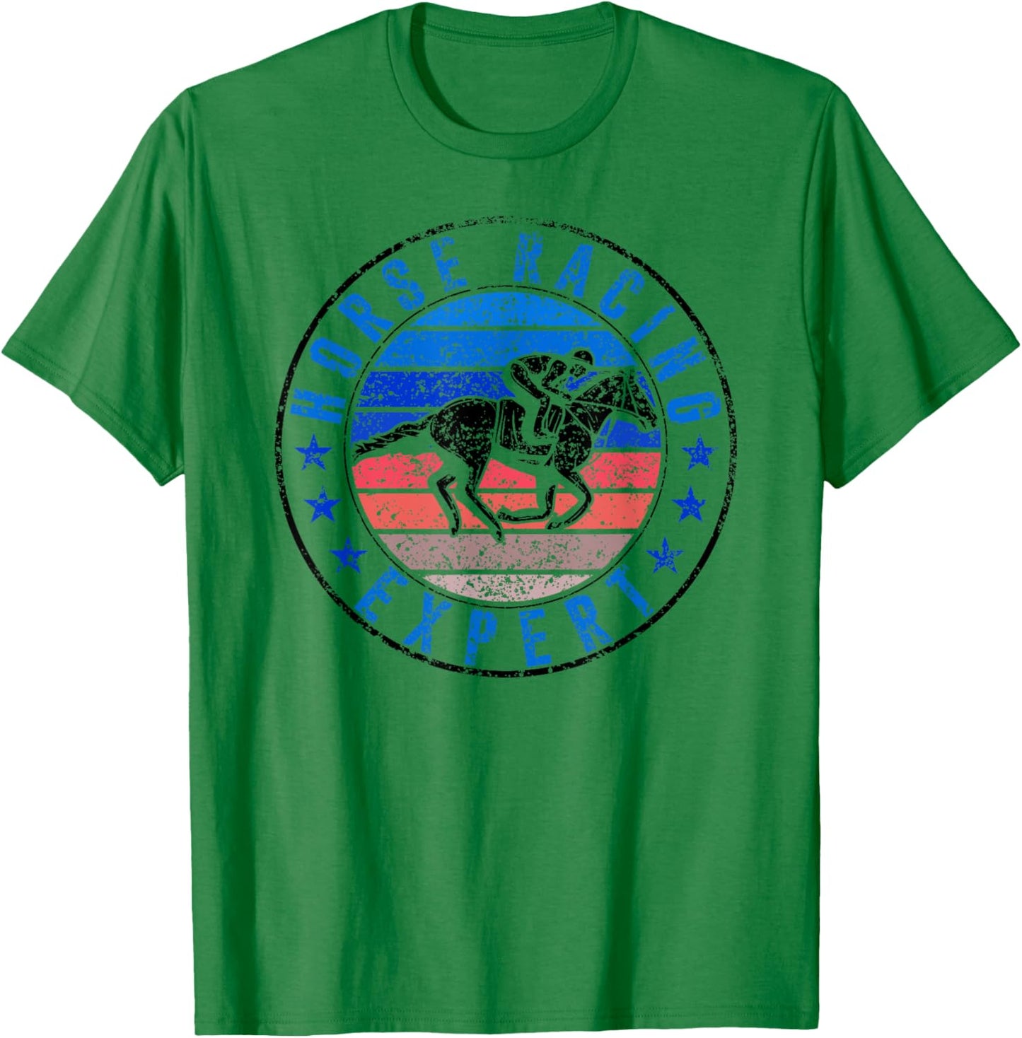 Horse Racing Expert Race Horses Racer T-Shirt - T-Shirt | Irish Green