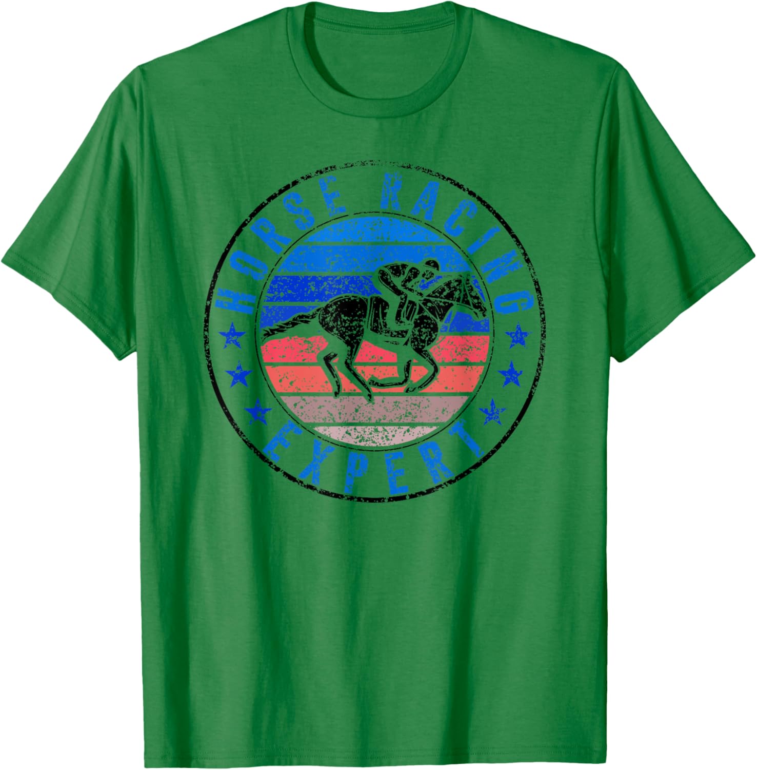 Horse Racing Expert Race Horses Racer T-Shirt - T-Shirt | Irish Green