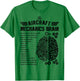 Aircraft Mechanics Brain Funny Aviation Technician Gifts Men T-Shirt - T-Shirt | Irish Green