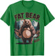 Fat Mountain Bear Week Grizzly Bear Mountain Nature Design T-Shirt - T-Shirt | Irish Green