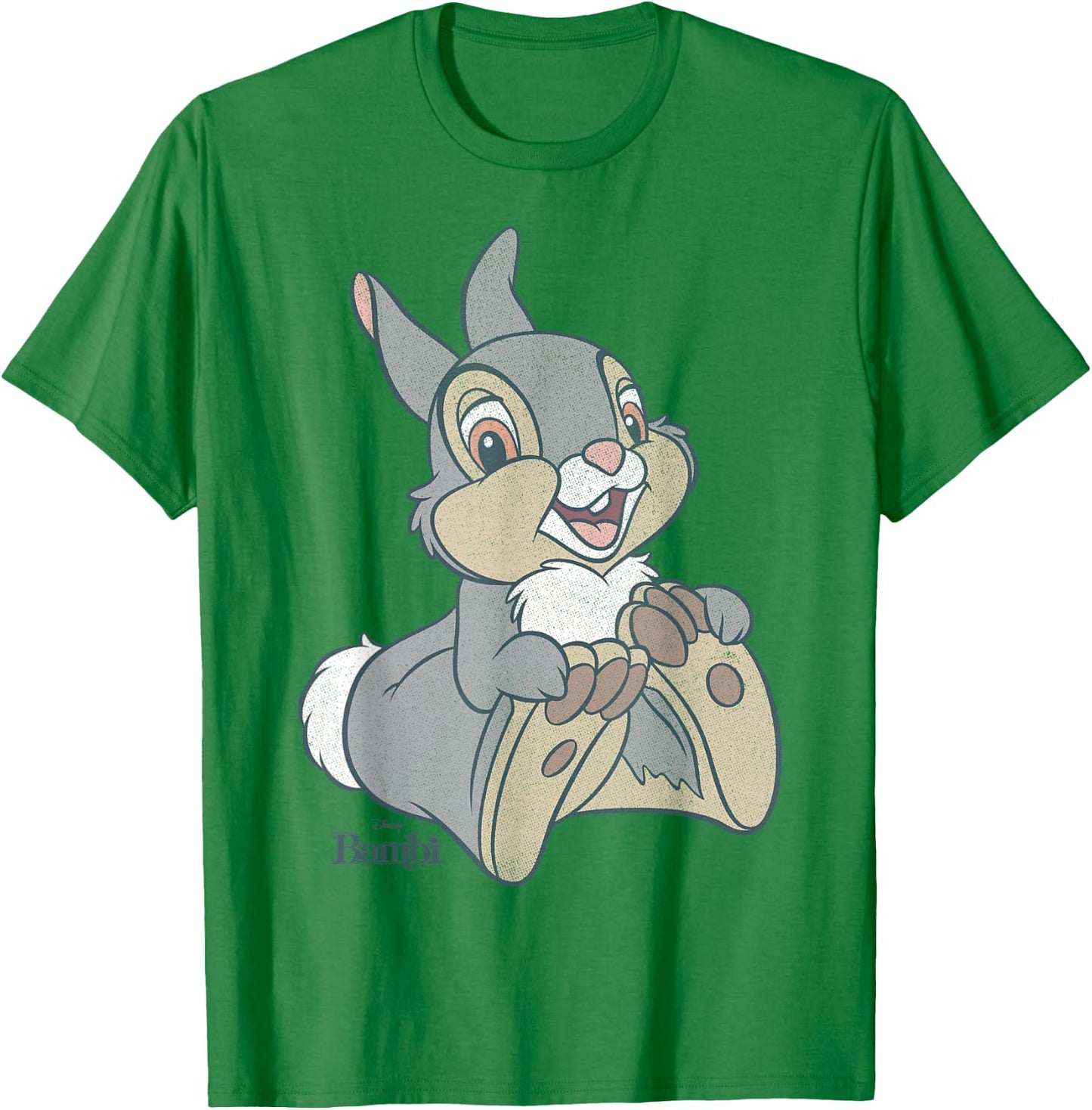 Disney Bambi Thumper Big Portrait T-Shirt - T-Shirt | Irish Green