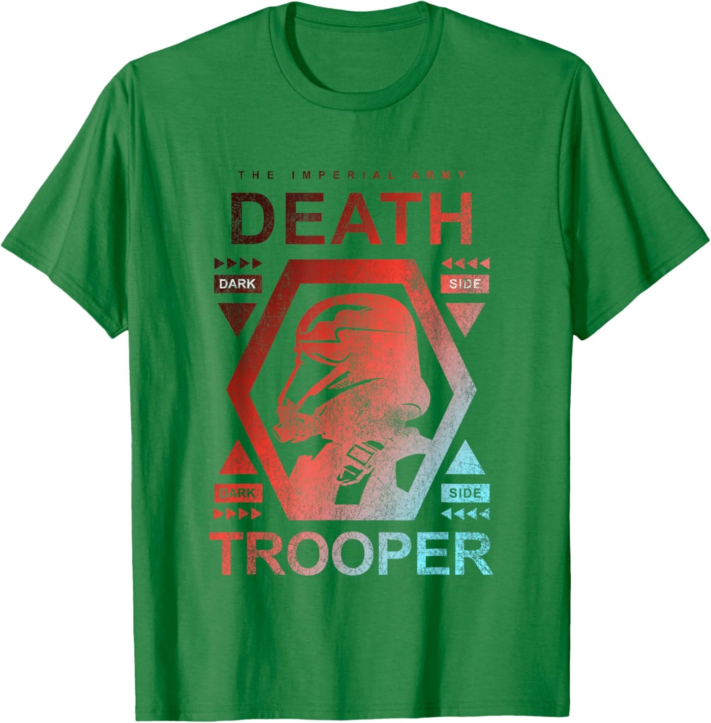 Star Wars Rogue One Imperial Army Death Trooper Gradient T-Shirt - T-Shirt | Irish Green
