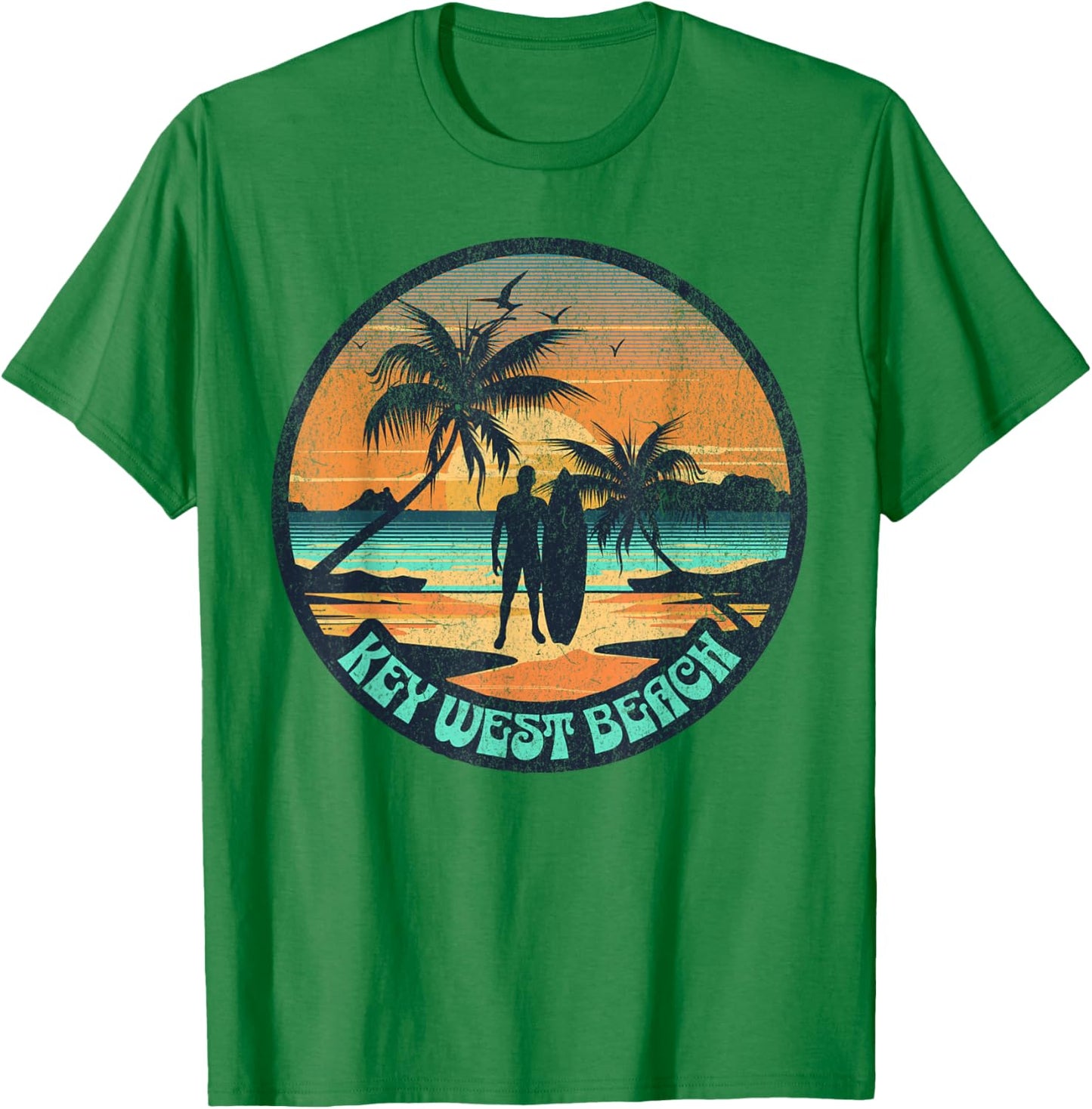 Key West T-Shirt - T-Shirt | Irish Green