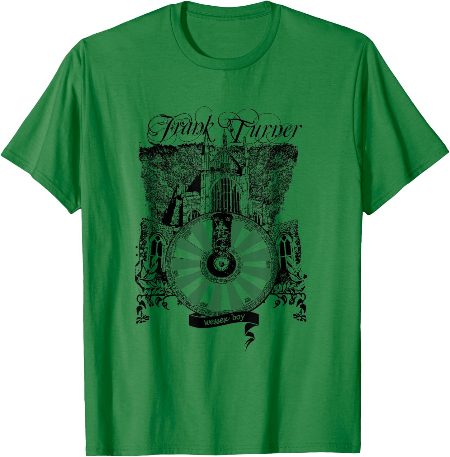 Frank Turner - Wessex Boy - Official Merchandise T-Shirt - T-Shirt | Irish Green