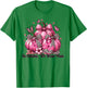 Coquette Bow Pumpkin In October We Wear Pink Breast Cancer T-Shirt - T-Shirt | Irish Green