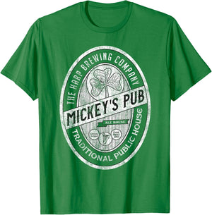 Mickey's Pub Galway, Ireland - Eire Gift - Irish Heritage T-Shirt - T-Shirt | Irish Green