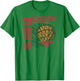 SMU Mustangs Vintage Basketball 90's White T-Shirt - T-Shirt | Irish Green