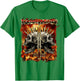 Kerry King Spikey Double Skull T-Shirt - T-Shirt | Irish Green