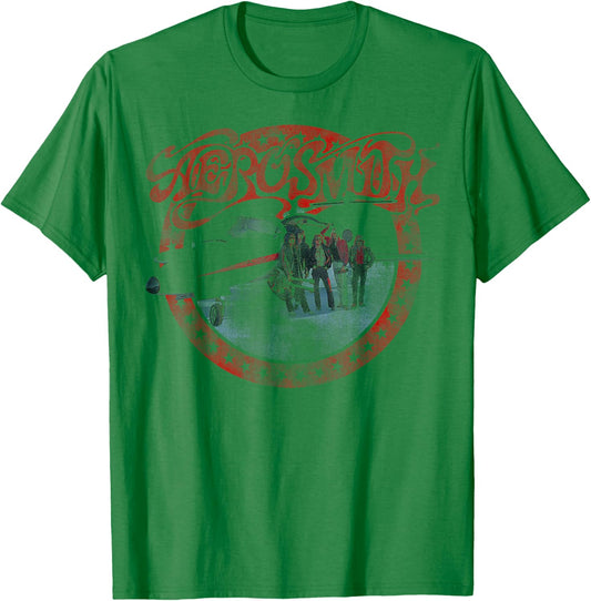 Aerosmith - AEROplane T-Shirt - T-Shirt | Irish Green
