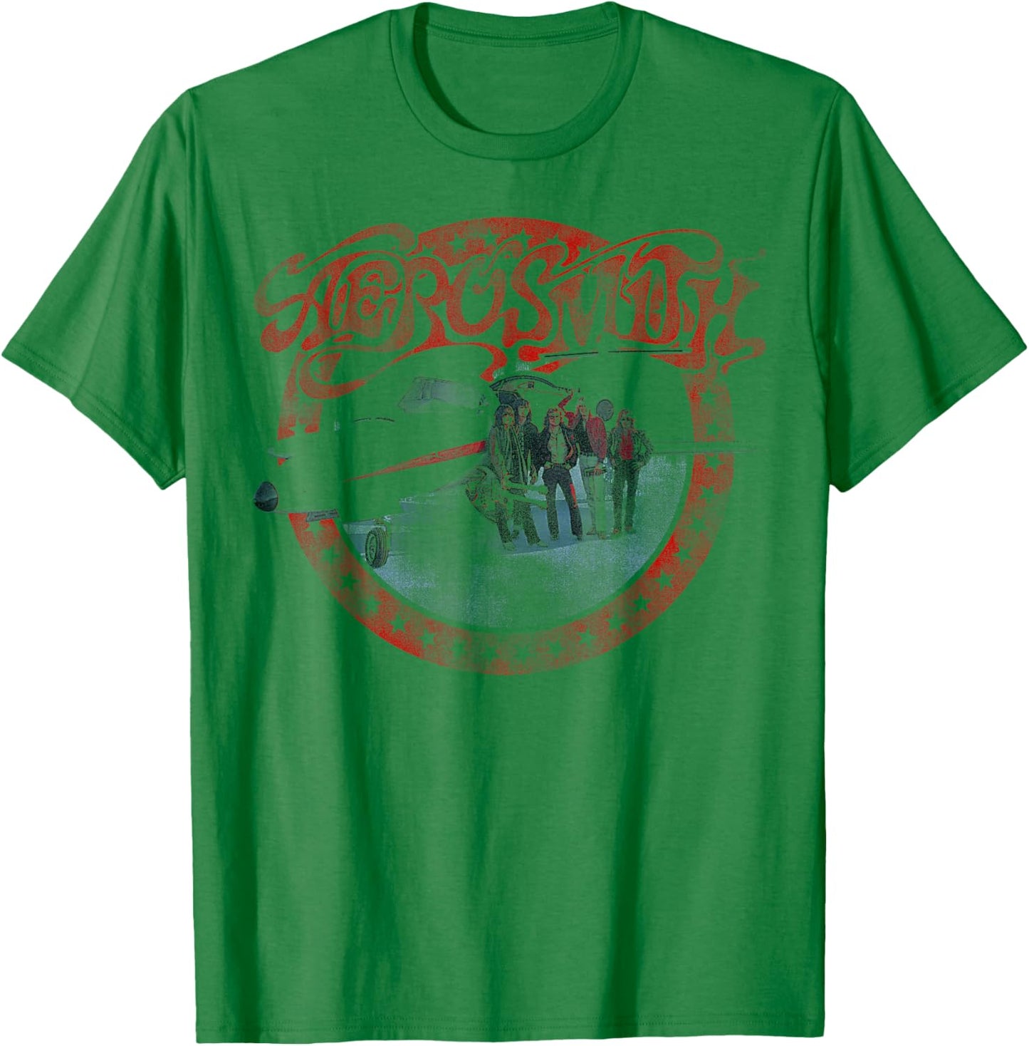 Aerosmith - AEROplane T-Shirt - T-Shirt | Irish Green