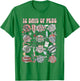 12 Days Of Peds Nurse Christmas Pediatrics Clinic Staff T-Shirt - T-Shirt | Irish Green