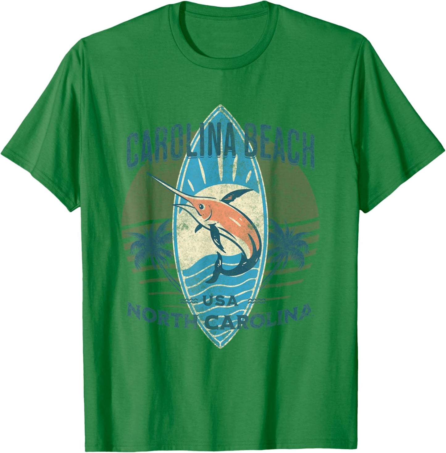 Carolina Beach T-Shirt - T-Shirt | Irish Green