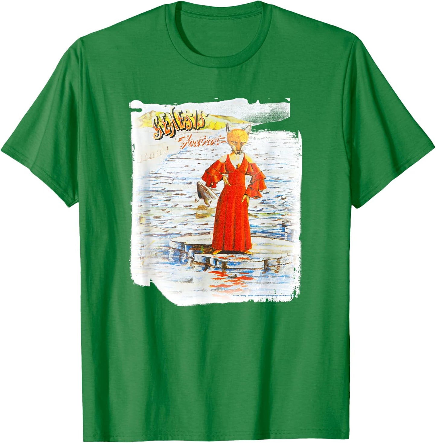 Genesis Large Foxtrot T-Shirt - T-Shirt | Irish Green