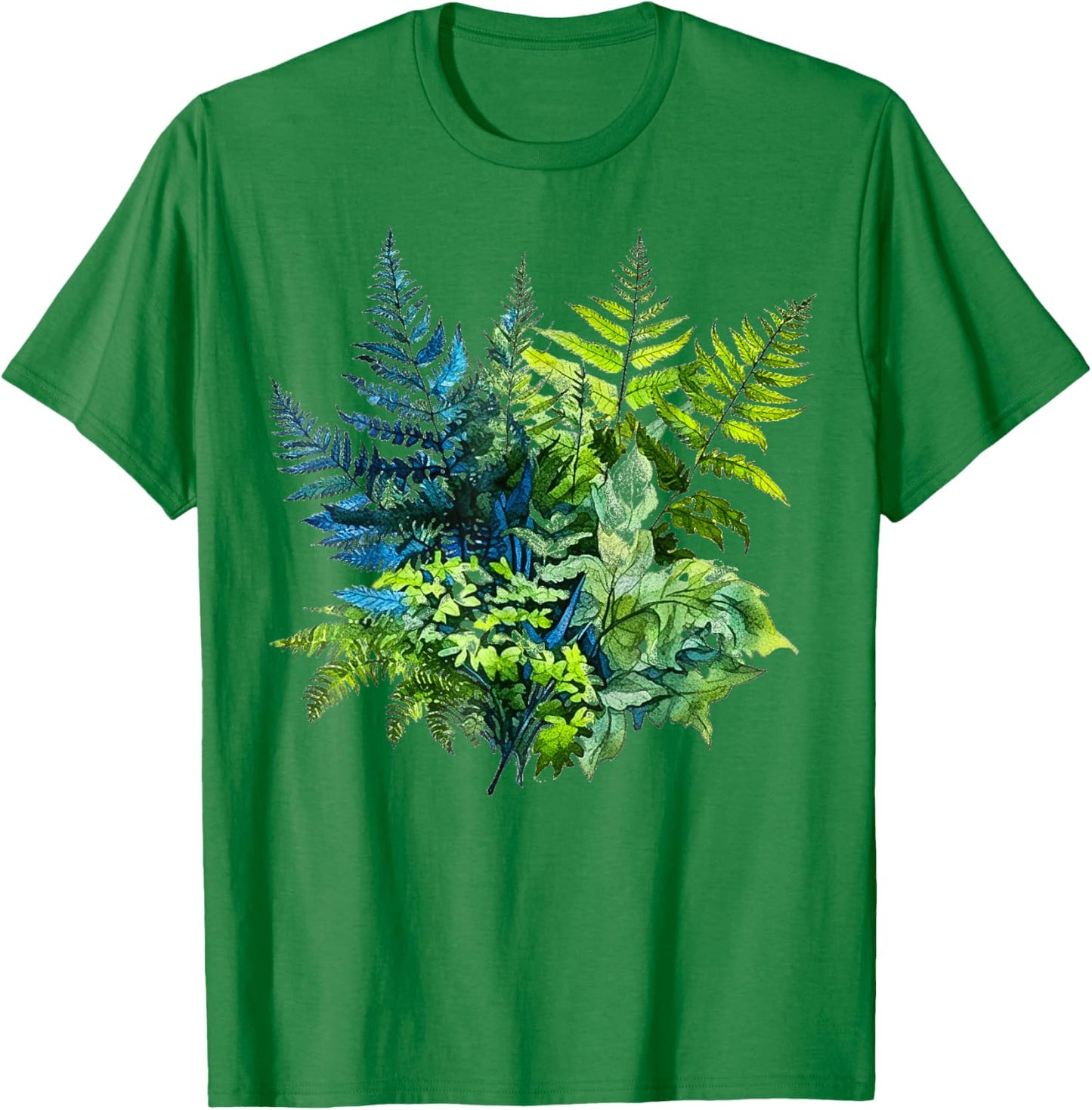 Fern Botanical Plant Botany T-Shirt - T-Shirt | Irish Green