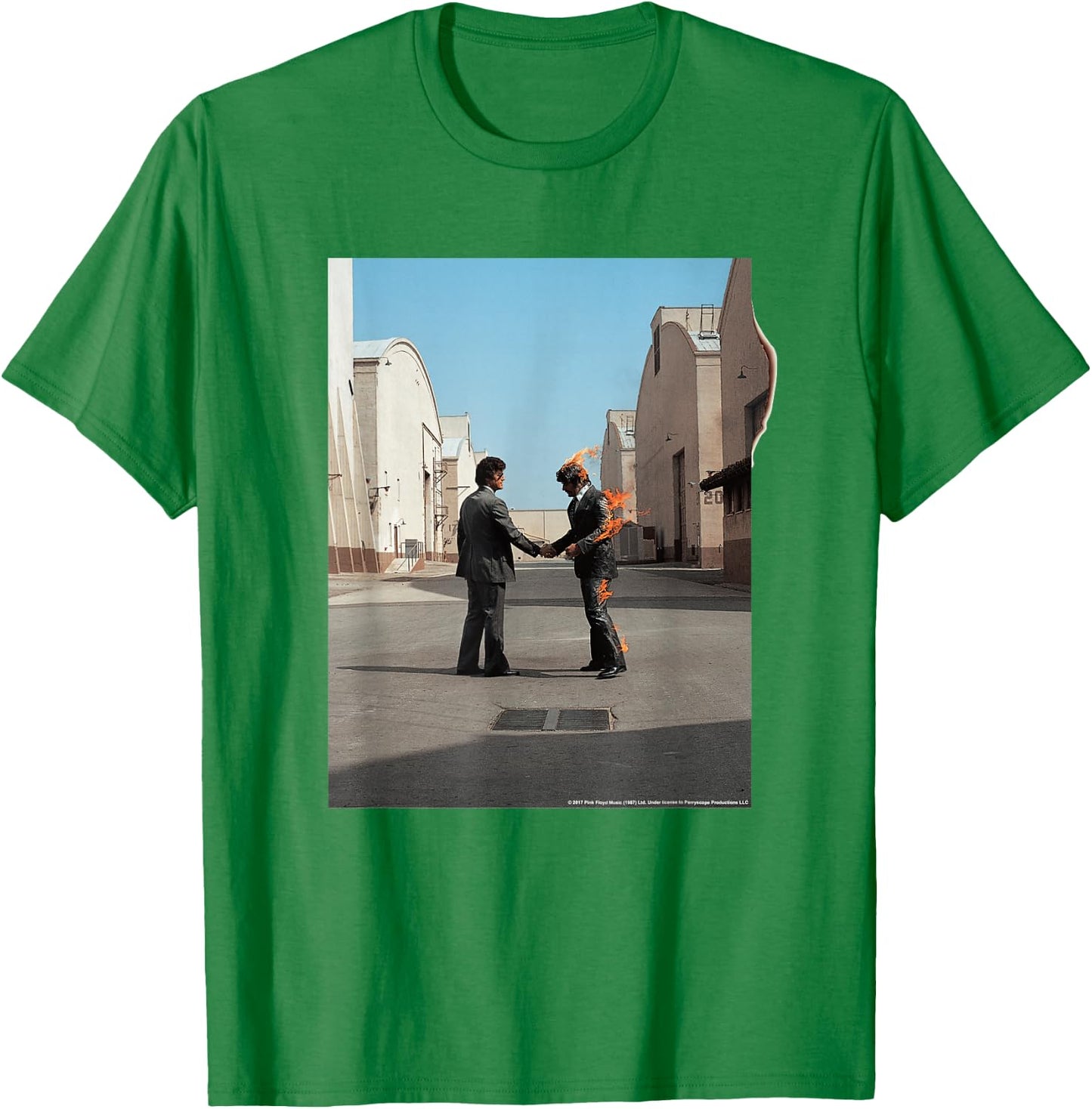 Pink Floyd Wish You Were Here T-Shirt - T-Shirt | Irish Green